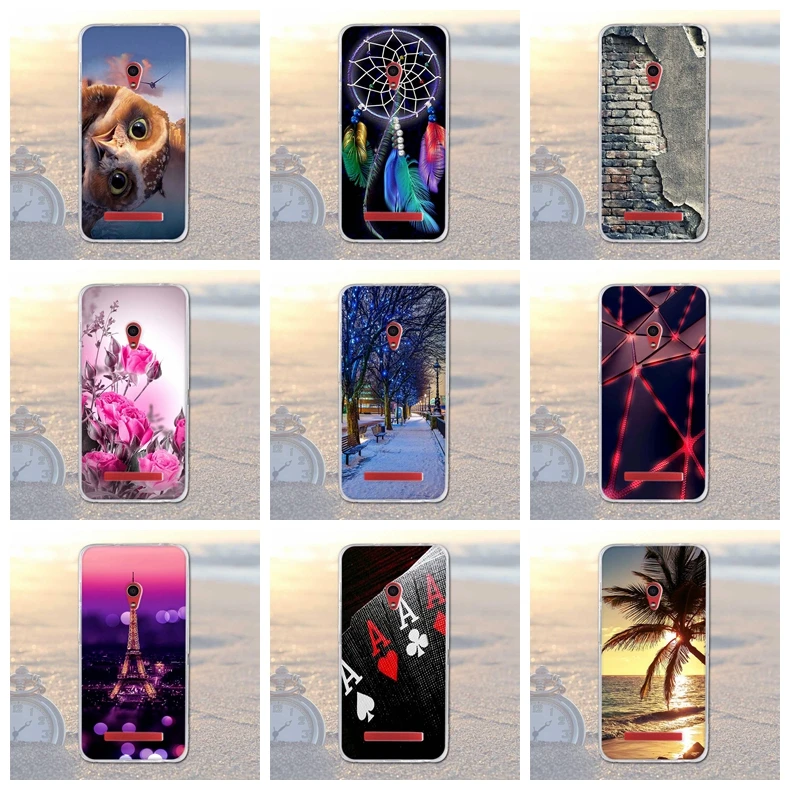 Чехол для Asus ZenFone 5 A500KL A500CG 5," крышка Мягкая силиконовая задняя крышка для Asus Zenfone 5 Чехол A500CG A501CG A500KL T00J T00F