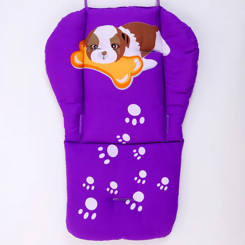 Мультяшная подушка на коляску для собаки толстая подкладка из полиэстера и