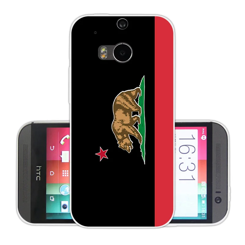 For HTC One M8 M8s Case M8/M8S Cell Phone Cases Soft Tpu Colorful Back Cover M8/ M 8 S /M Silicone Funda |