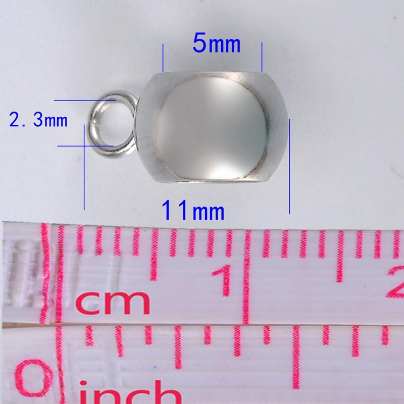 LASPERAL 10 шт. бусины из нержавеющей стали для изготовления ювелирных изделий в