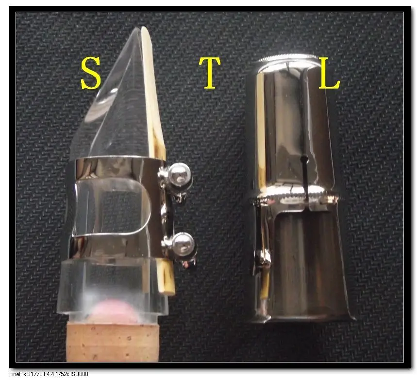 New 1pc Clarinet Mouthpiece & Ligature and metal cap