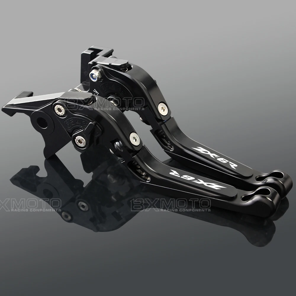 Для Kawasaki ZX6R ZX636 2007 2014 2015 2017 ZX636R ZX6RR 2000 2004 аксессуары для мотоциклов CNC Регулируемый
