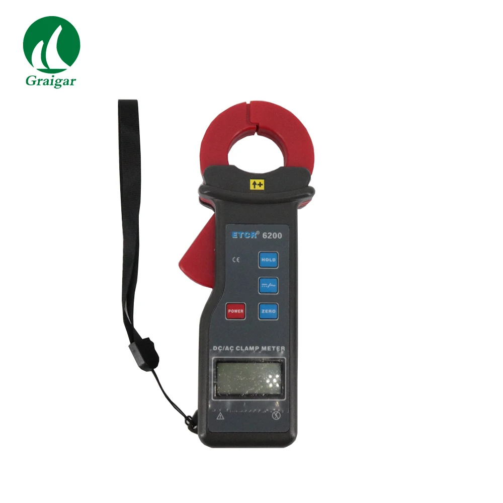 GRAIGAR ETCR6200 DC Leakage Current Meter Clamp AC/DC | Инструменты