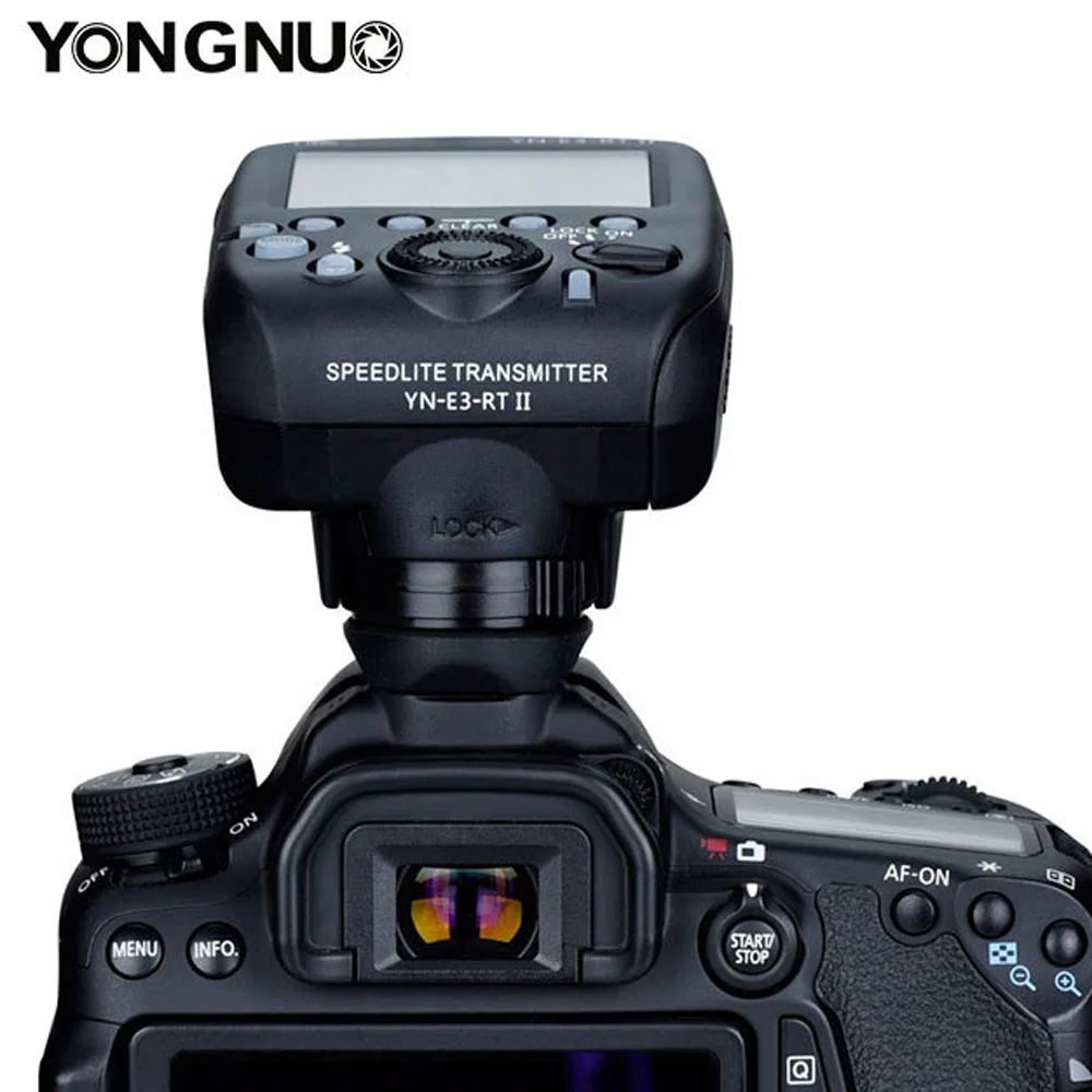 YONGNUO YN-E3-RT II Flash TTL радио триггер Speedlite передатчик как ST-E3-RT для Canon 600EX-RT YN600EX-RT |