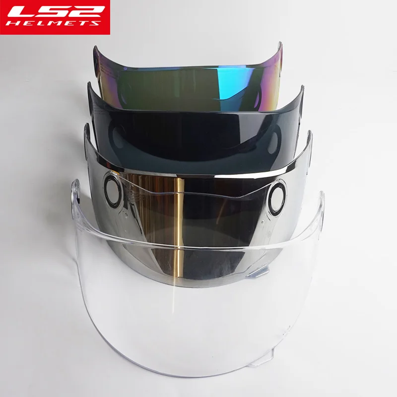 Шлем козырек для LS2 FF358 FF385 moto rcycle шлем объектив для углеродного волокна стекло LS2 FF396 Мото шлем Радуга дымовые линзы