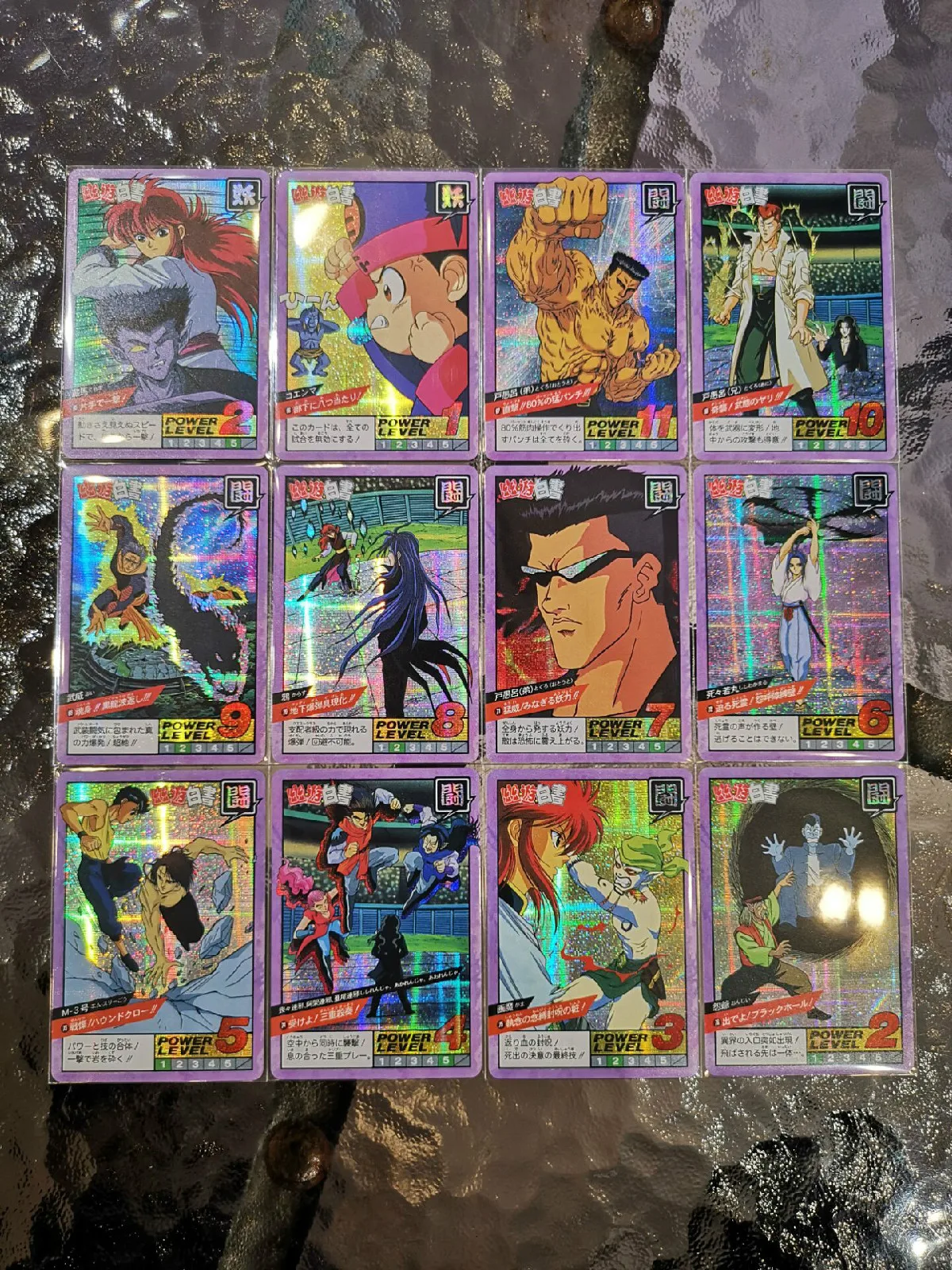 44 шт./компл. YuYu Hakusho боевые бомбы игрушки хобби Коллекционные вещи игра Коллекция