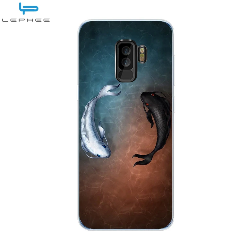 Lephee для Samsung Galaxy S9 плюс телефон чехол Обложка Силикон ТПУ все включено мультфильм