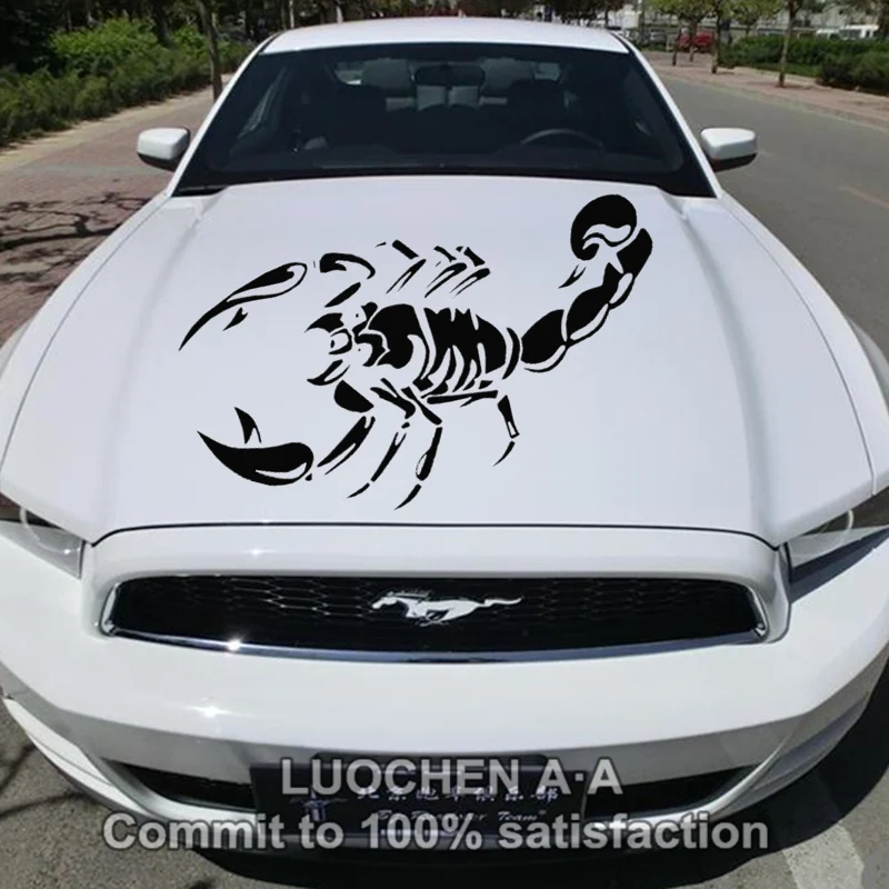 Автомобильные наклейки &quotСкорпион&quot креативные с животными Автонастройка