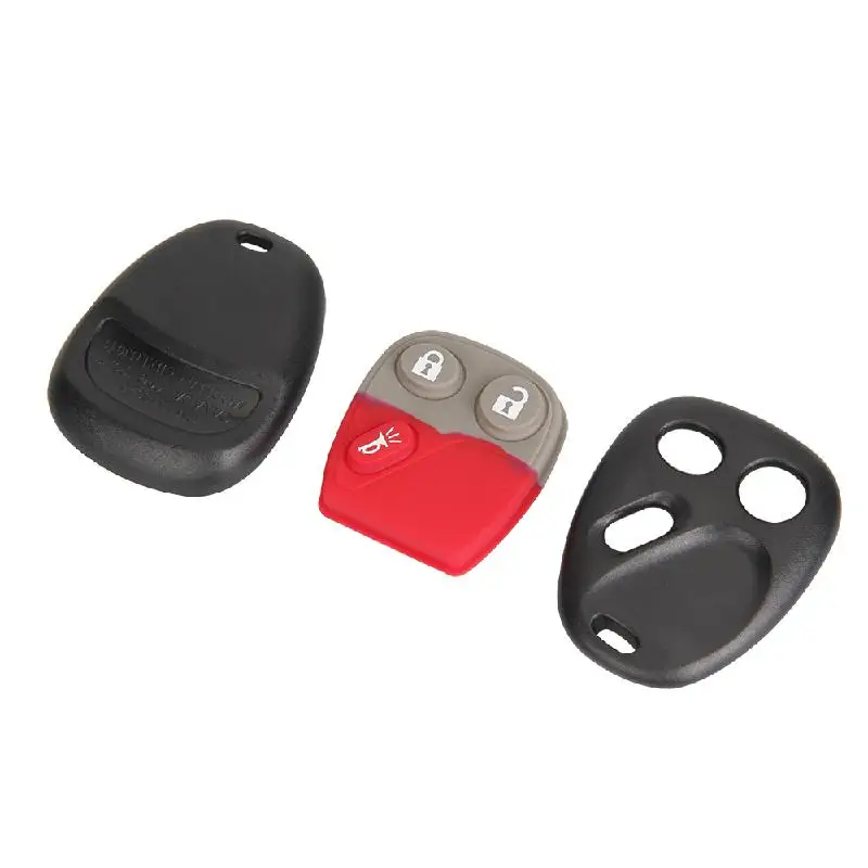 CARCHET 2 pcs Keyless Entry Remote Key Fob for Tahoe Silverado Yukon Sierra LHJ011 3 Buttons Flip Folding Car Shell | Автомобили и