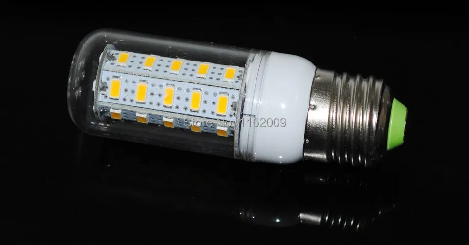Светодиодные лампы E27 220 В кукурузы 5730 36 светодиодов 5730SMD максимум 11 Вт свеча