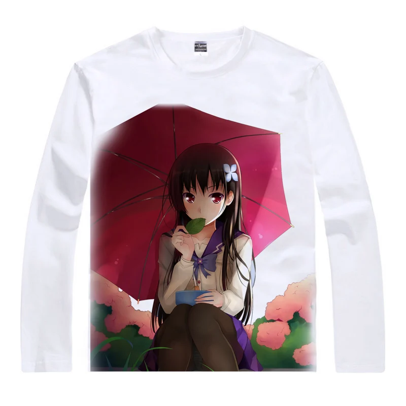 Coolprint Футболка с изображением в стиле аниме Sankarea вечной футболки &quotлюбовь&quot