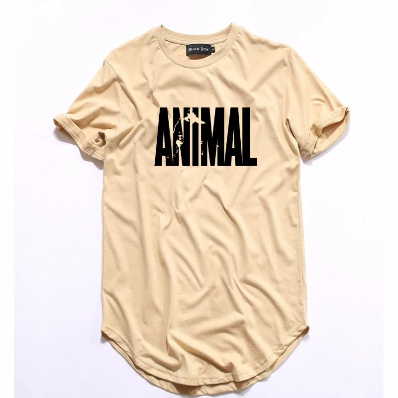 Новинка 2018 хлопковая длинная Мужская футболка в стиле хип хоп с буквенным