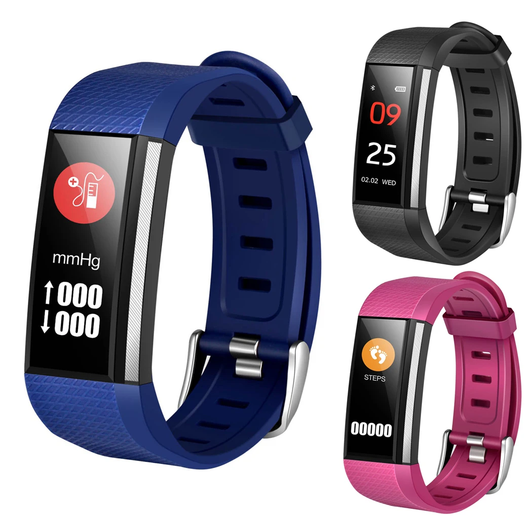 M200 Smart Bracelets Sports BandHeart Rate Monitor Blood Oxygen Pressure Fitness Tracker Watches Waterproof Wristband | Электроника