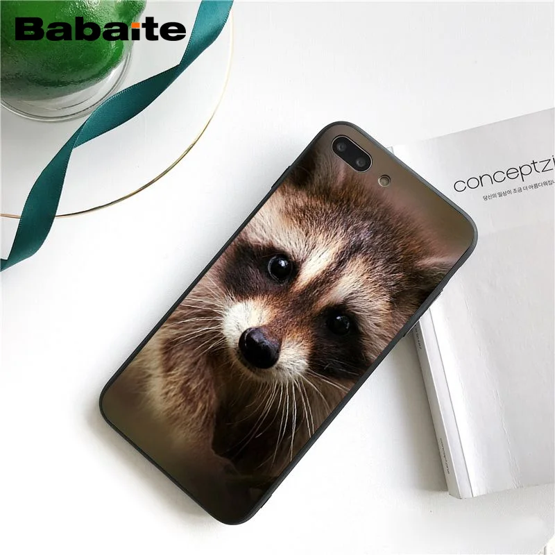 A10 Babaite модный енот красная панда лиса чехол для телефона для iphone 11 Pro 11Pro Max X XS MAX 6 6s 7 7plus 8 8Plus 5 5S SE XR - Цвет: A10