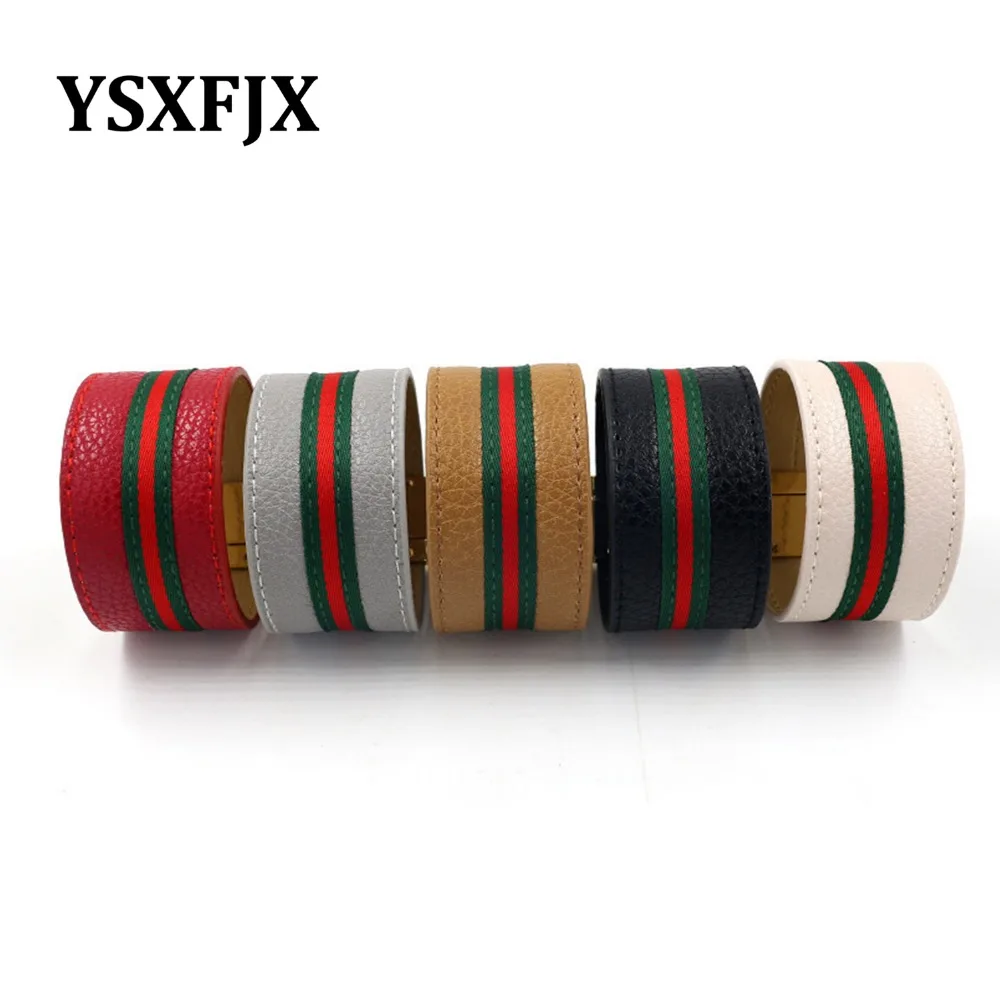 YSXFJX2018Korean версия Новые Модные ювелирные изделия простой Искусственная кожа
