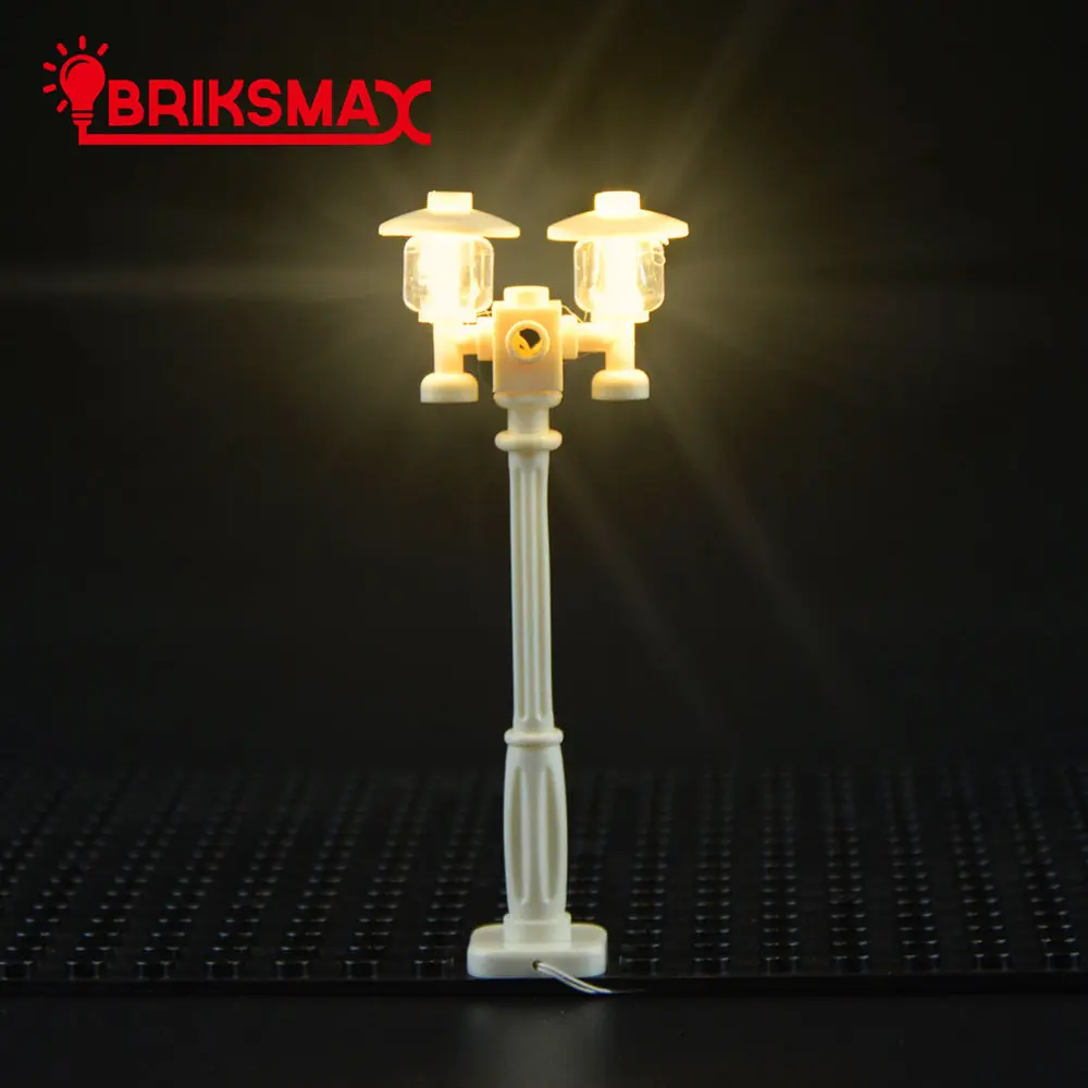 СВЕТОДИОДНЫЙ Набор уличных ламп BRIKSMAX могут украшать все строительные блоки