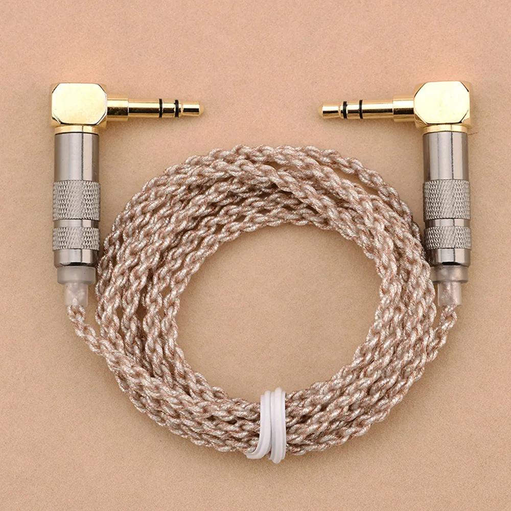 Hot Sales 1.2M FENGRU 10pcs/lot AUX Cable Male toMale Stereo Audio For Walnut V2/V2S/V3 Zishan Z1/Z2/Z3 Amplifier MP3 |