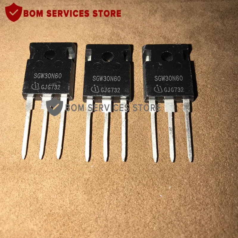 Быстрая доставка 10 шт. SGW30N60 G30N60 быстрая IGBT по технологии NPT|Запчасти для