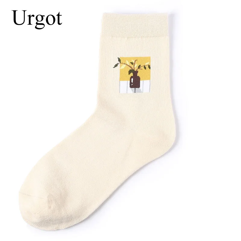 6 пар женские творческие Носки с рисунком|Носки| |