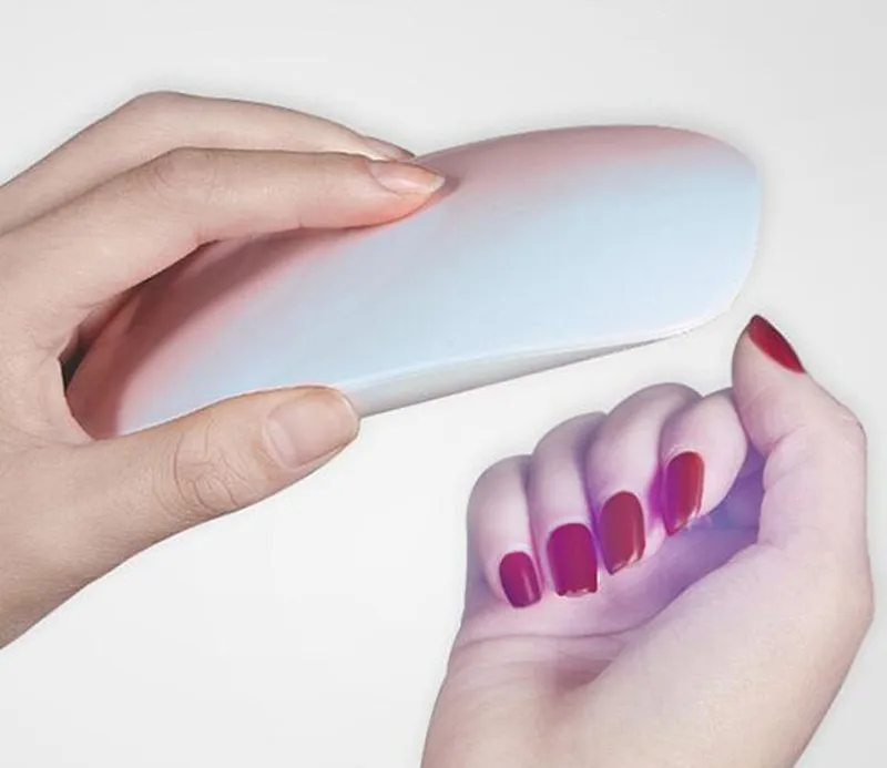 LED Mini Nail Dryer Lamp Portable USB Charge 5W Gel 45s 60s Timer UV Light Fast Dry Nails Manicure for | Красота и здоровье