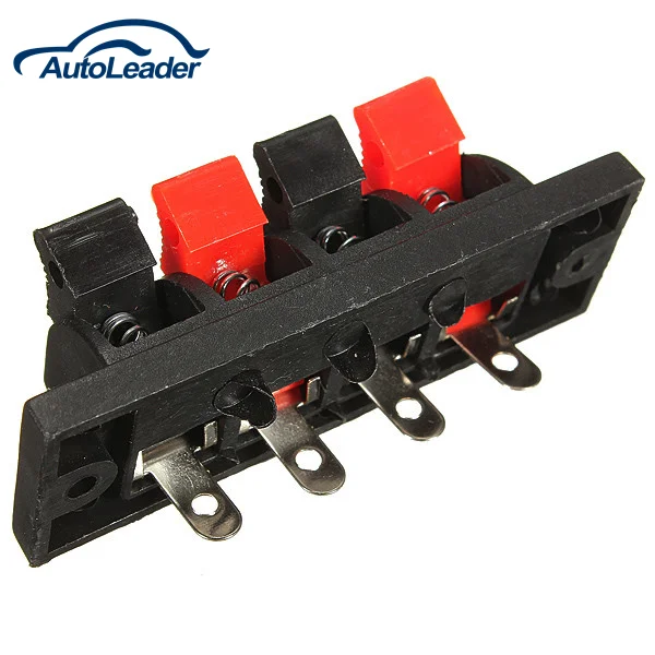 Новейший 4 полосный усилитель стерео колонка Клеммная пластина полоса Разъемный