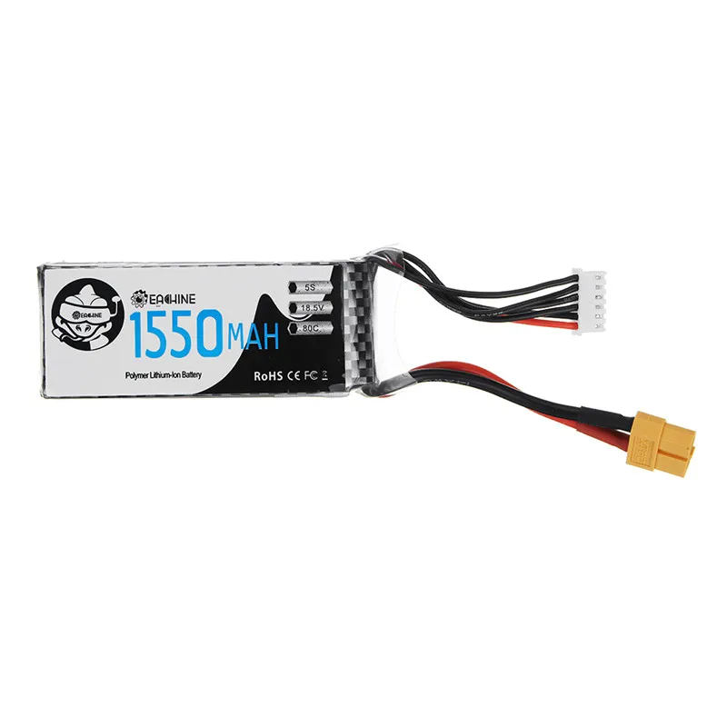 Wizard TS215 FPV гоночный Дрон RC Квадрокоптер запасная часть 5S 18 5 V 1550mAh 80C Lipo