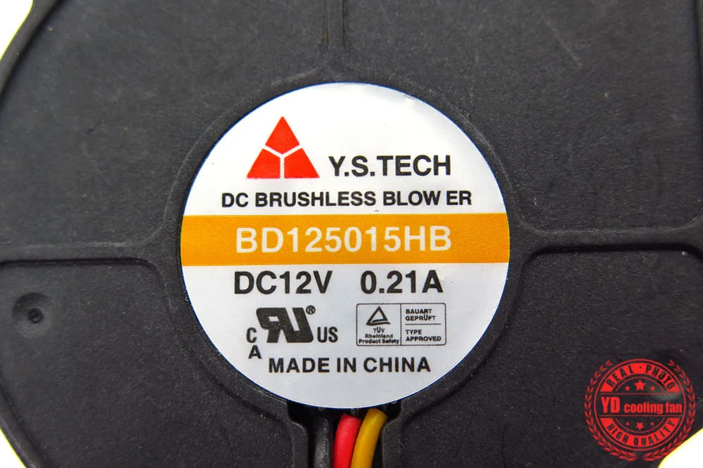 Новинка Y.S.TECH BD125015HB 5 см 5015 турбинный вентилятор 12 В а охлаждающий вентилятор|turbine