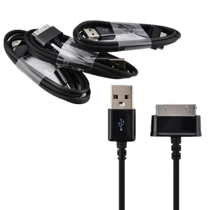 10 шт./лот высококачественный USB кабель для зарядки и передачи данных Samsung Galaxy Tab 1