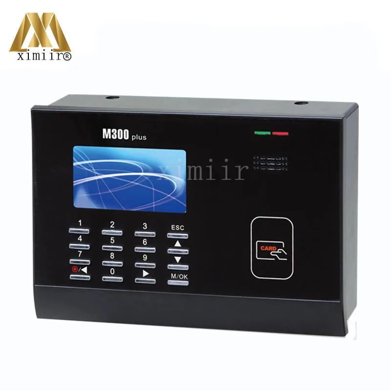 Rfid карта ZK M300Plus с Wi Fi биометрическая запись рабочего времени часы бесплатным