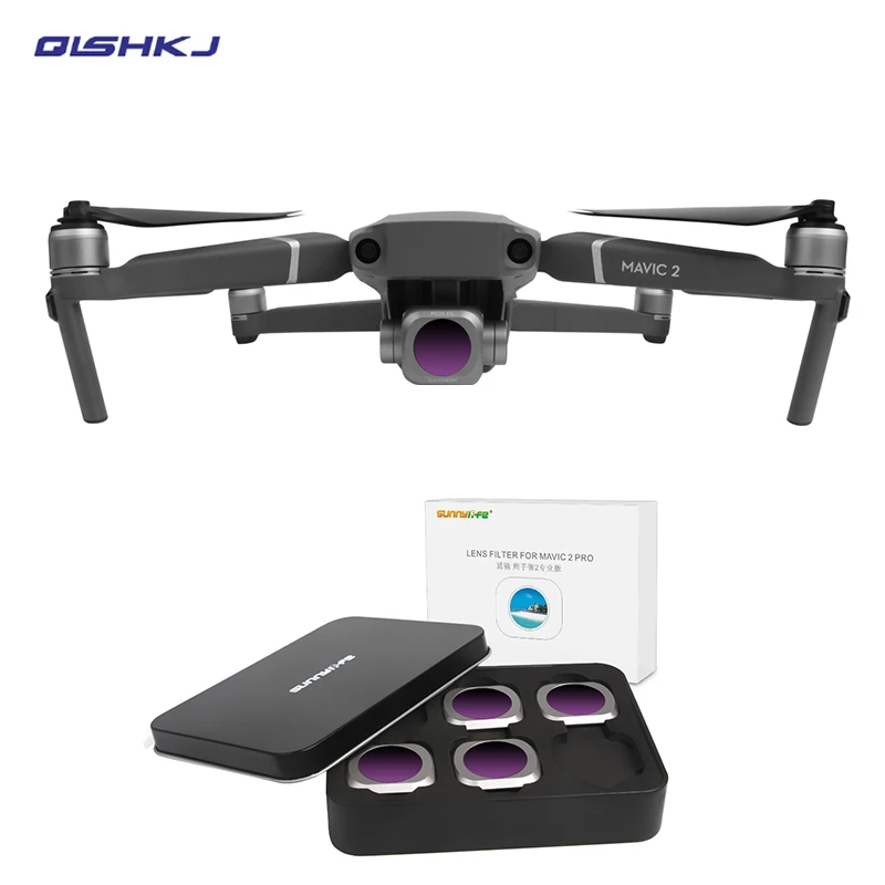 Комплект фильтров для объективов камер DJI MAVIC 2 PRO 4 шт./компл. фильтр дрона комплект