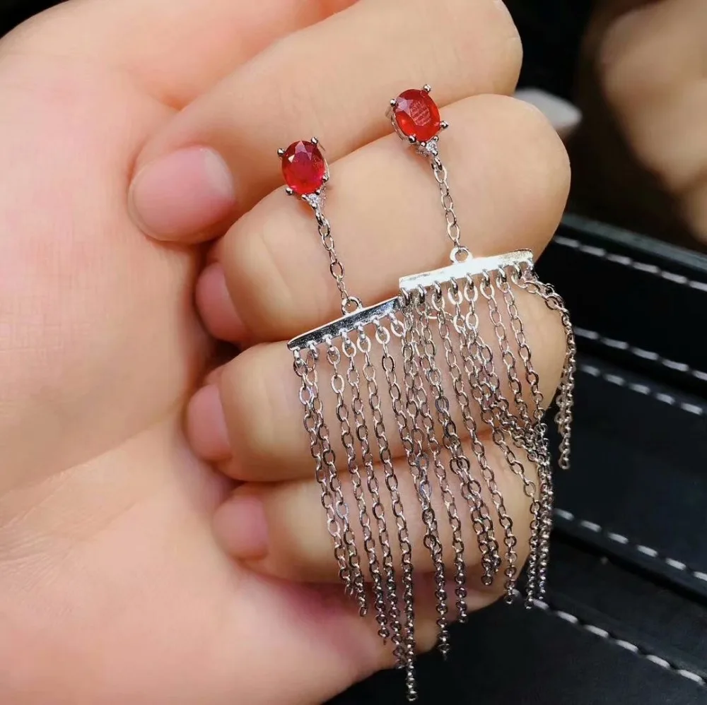Женские серьги shilovem из натурального драгоценного камня новинка яркий голубь