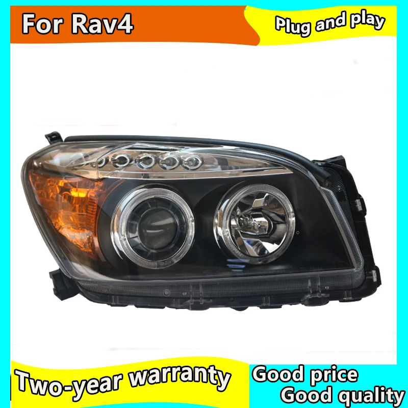 Стайлинга автомобилей головной светильник в сборе для Toyota RAV4 2009-2013 светодиодный