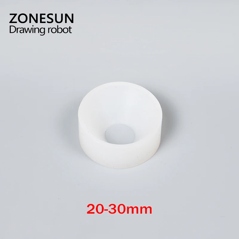 Зажимной патрон ZONESUN пластиковая крышка для бутылки приемник крышки машина Пинга