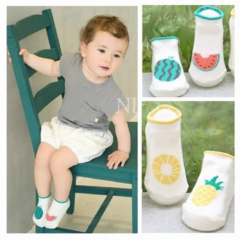 Детские носки для малышей носки-тапочки унисекс мальчиков девочек детские Носки