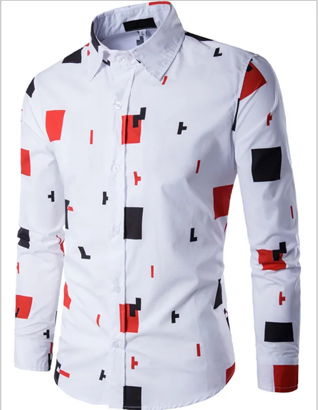 Spring and Autumn 2009 New Long Sleeve Men's Shirts with Fresh Chequered Teenagers⟺shion Leisure | Мужская одежда