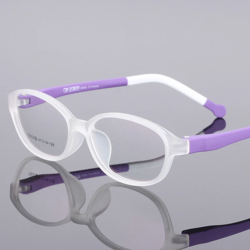 TR90 раструбные очки для мальчиков и девочек легкие с гибкой оправой детские по