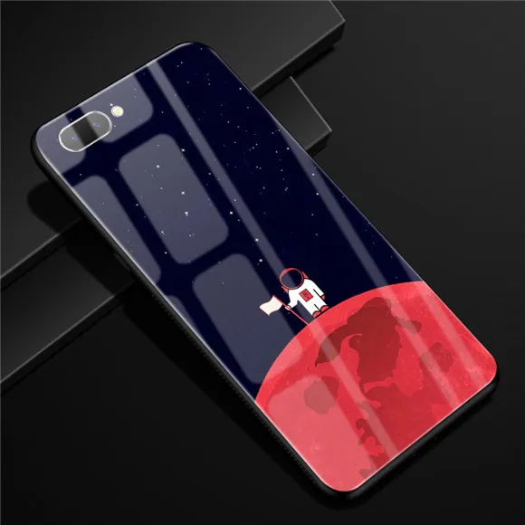5 Для Oppo A3S чехол OPPOA3S стеклянный жесткий чехол для телефона для Oppo A3S AX5 A 3 S/Oppo A5 чехол AX5S чехол OPPOA5 закаленное крутое 6,2 - Цвет: 5