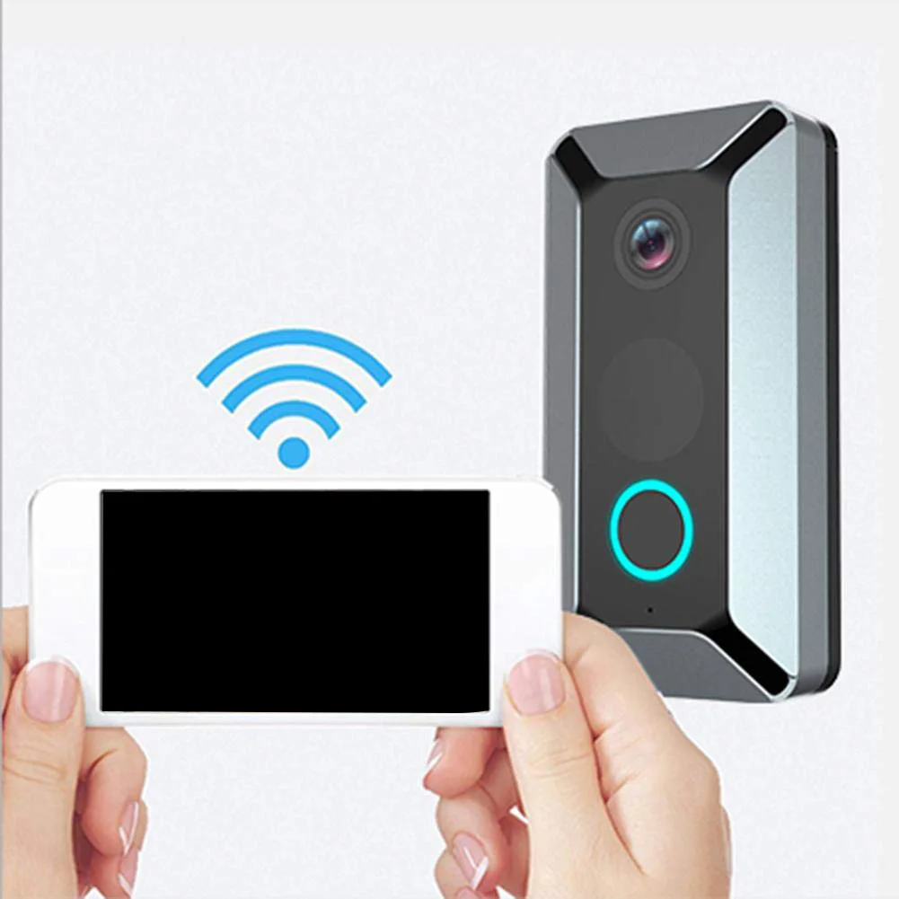 V6 720 p wifi монитор умный беспроводной Противоугонный дверной замок ночного видения