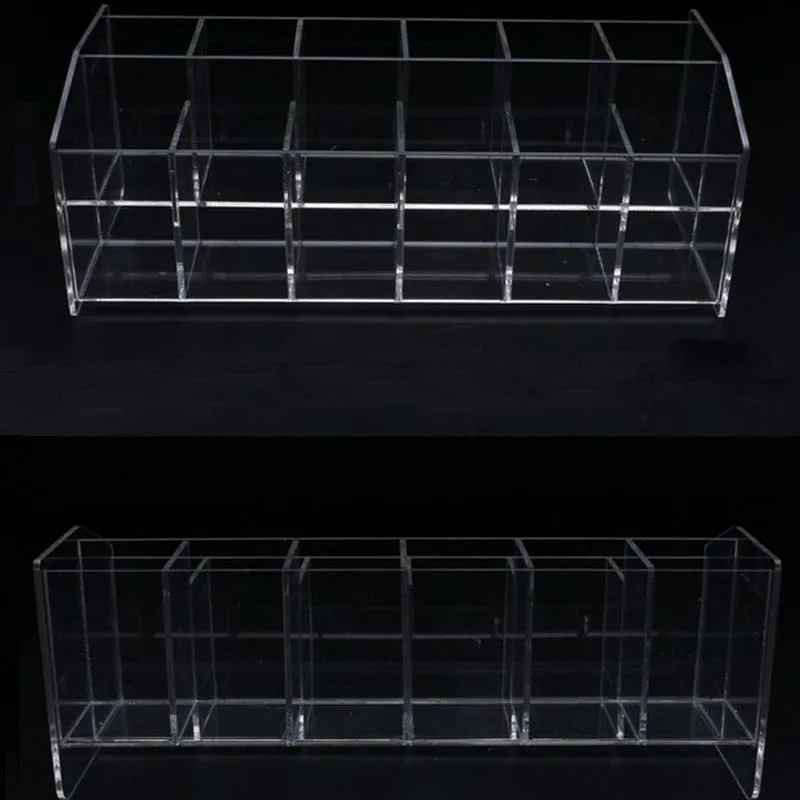 Акриловый стеллаж для ручек 2 слоя держателя шариковая ручка рамка маркер