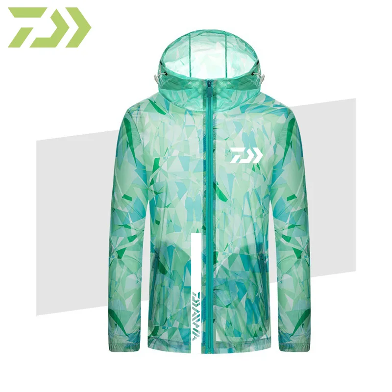 2019 Summer Quick Dry Fishing Jacket Dawa Outdoor Sunscreen Mosquito Ultraviolet Protection Long Sleeves Shirt | Спорт и развлечения