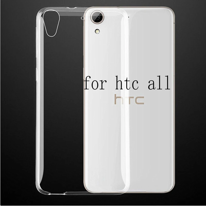 Прозрачный мягкий чехол из ТПУ для телефона HTC U11 U12 D12 Plus Life задняя крышка