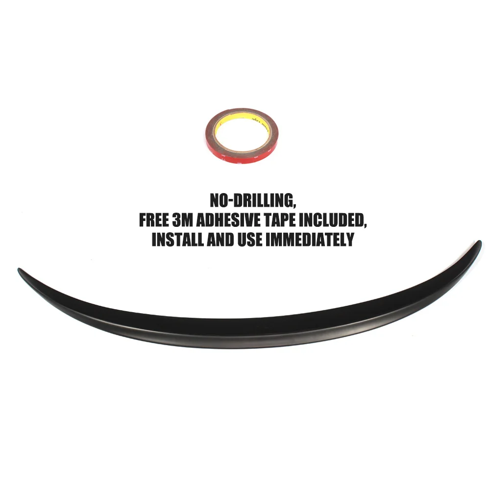 Крышка багажника заднего спойлера Carbon Fiber / FRP для седана Mercedes-Benz CLA Class CLA180 CLA200 CLA250 CLA45 AMG 2013 - 2017 гг. и позднее.