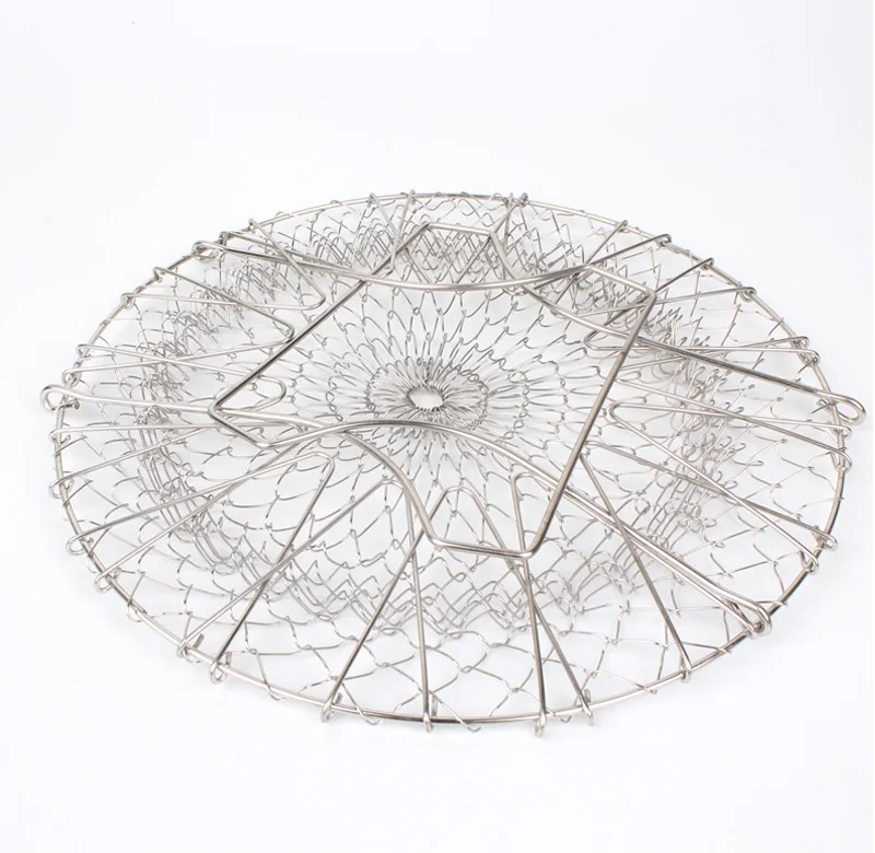 Складная корзина для картофельных чипсов из нержавеющей стали | Дом и сад