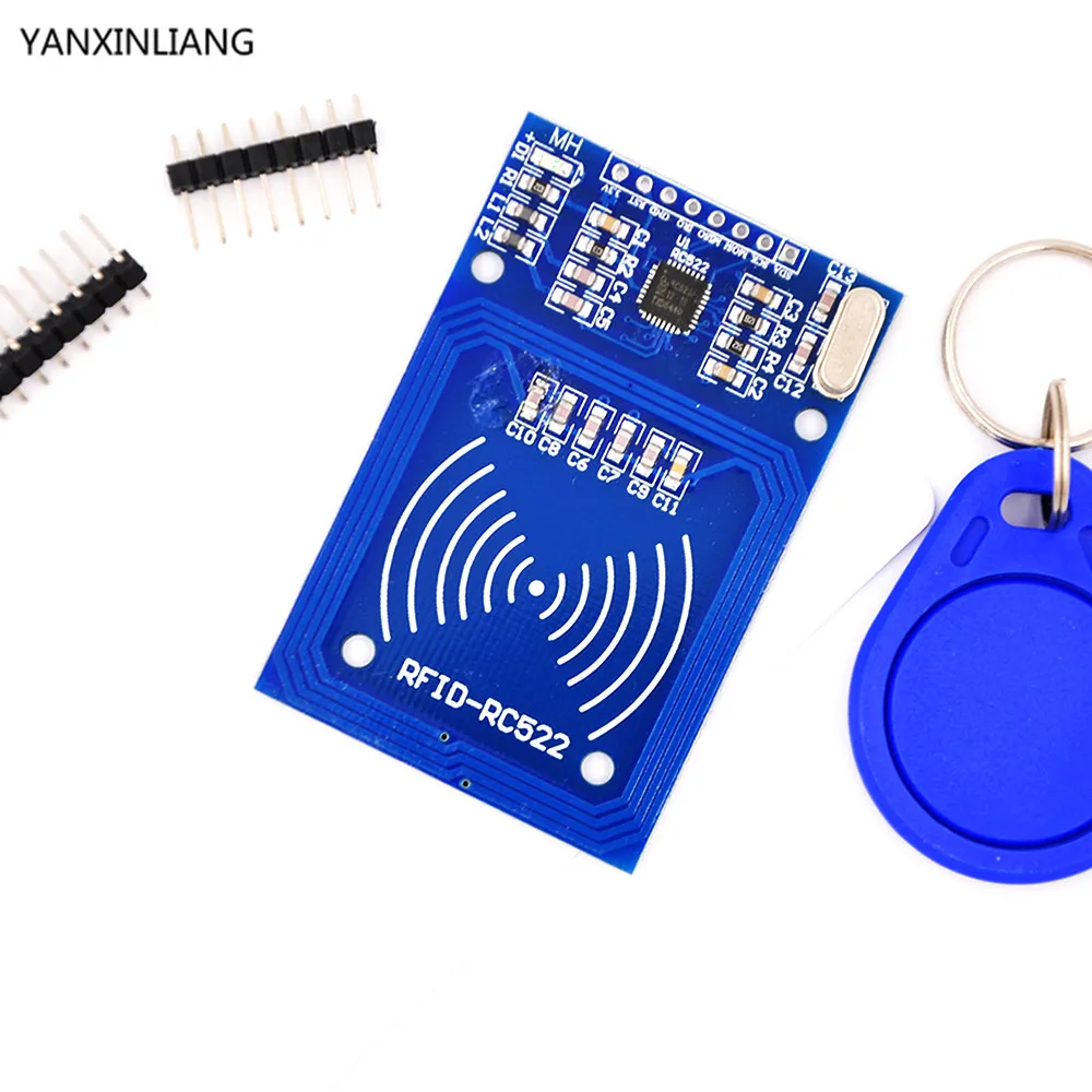 Флуоресцентный Модуль RFID RF IC card с бесплатным брелоком S50 Fudan флуоресцентная карта