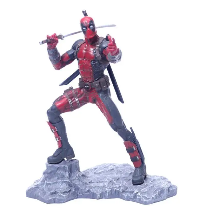 Marvel X-Men Дэдпул 1/6 статуя супер героя фигурка модель игрушки 26 см | Игрушки и хобби