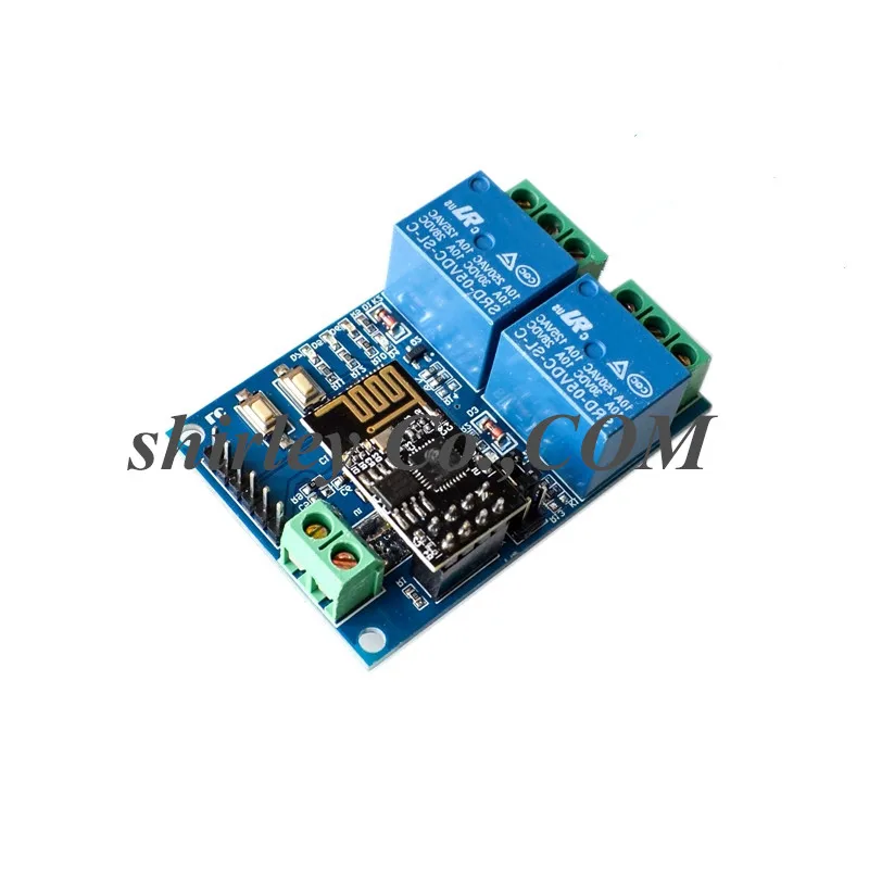 Релейный модуль ESP8266 IOT 5 В двухканальный контроллер приложения для автоматизации