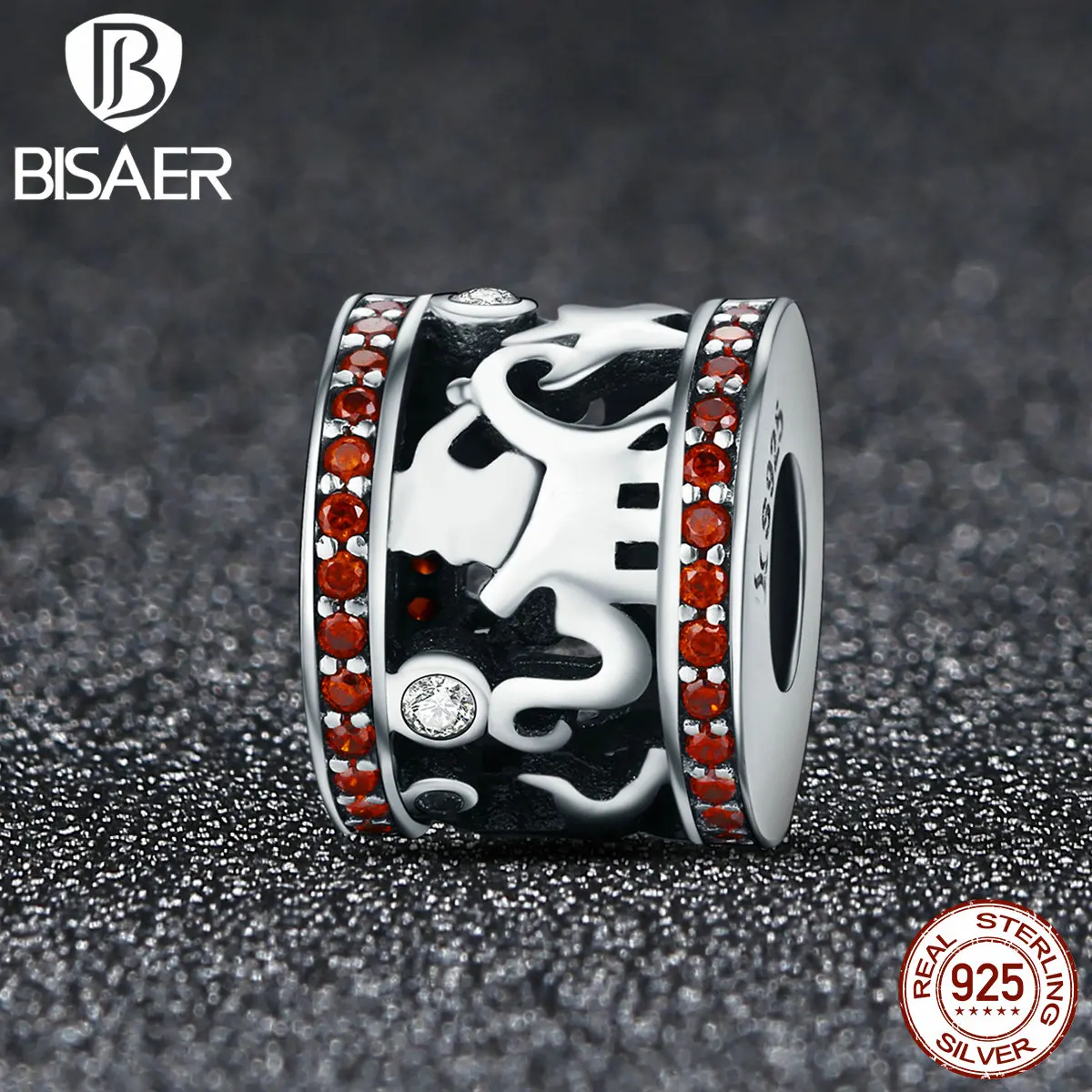 Подлинный 925 пробы Серебряный сладкий памяти о Рождество бисер Подходит BISAER Аутентичные оригинальные браслеты ювелирные изделия подарок ECC439