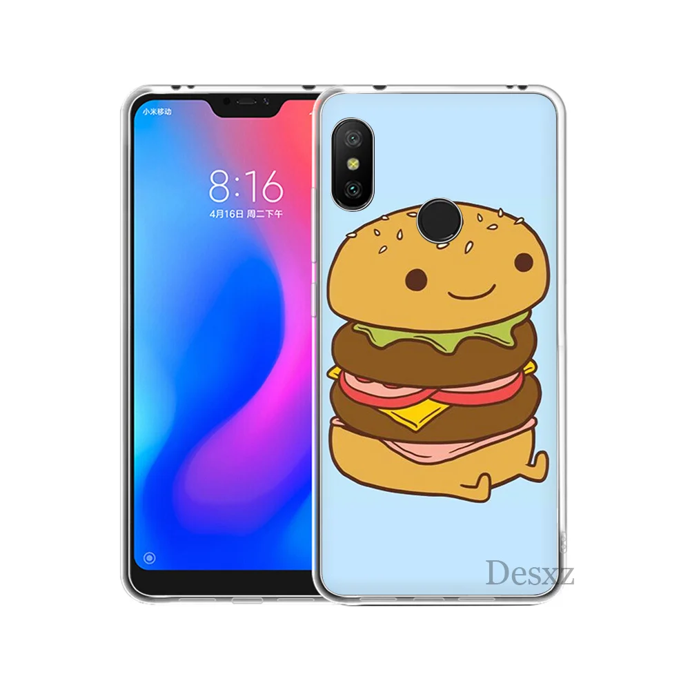 Чехол для телефона Fries Burger Pizza Обложка Redmi Note 3 4 4X5 Pro 5A A Prime | Мобильные телефоны и
