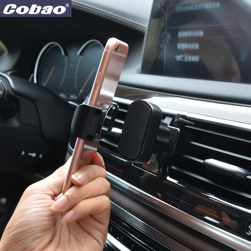 Универсальный магнитный автомобильный держатель для телефона Cobao вращающийся на