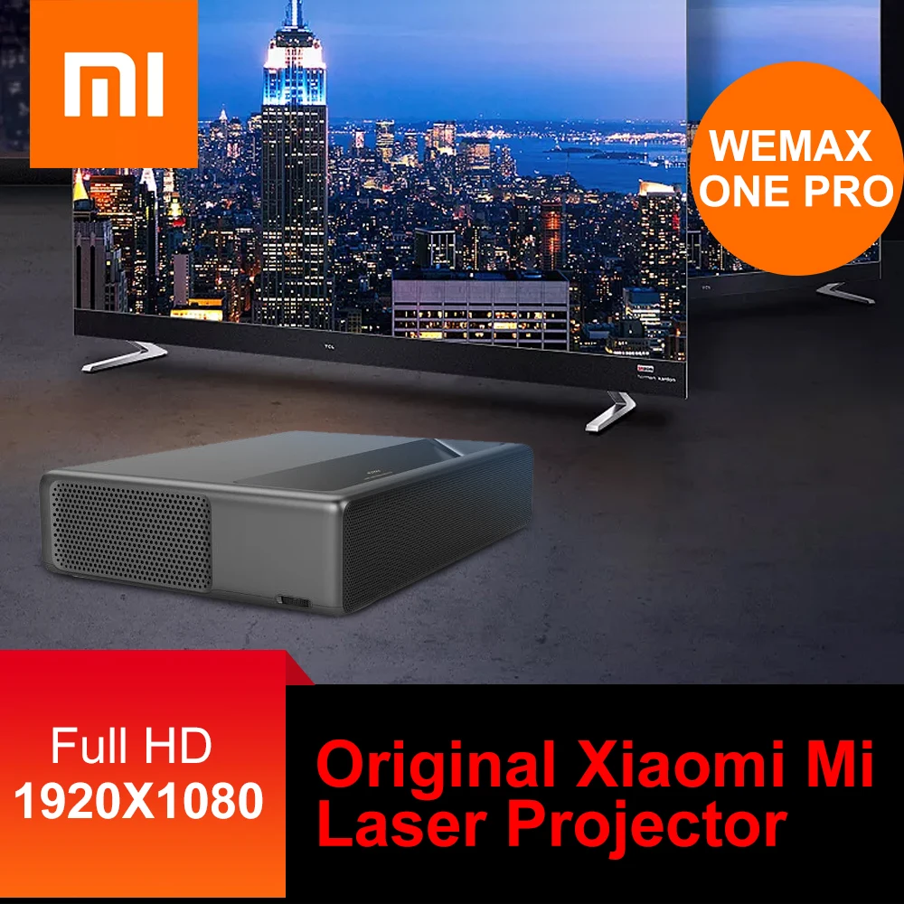 Оригинальный Xiaomi Mi лазерный проектор WEMAX ONE ALPD домашний кинотеатр 5000 люмен 150